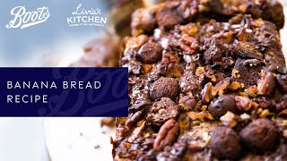 Boots X Livia's Kitchen | Banana Bread Recipe (Vegan and Gluten Free) | Boots UK