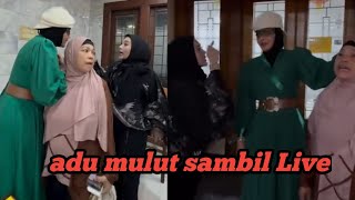 Detik detik Shella Saukia L4br4k Doktif Cs saat Live,sampi adu mulut