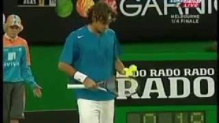 2005 Australian Open 1/4 - Federer vs Agassi