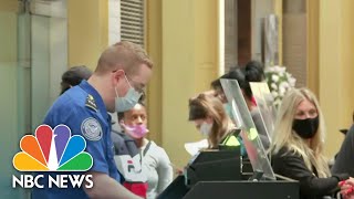 TSA Whistleblower: Agency Is Failing To Protect Officers, Travelers From COVID-19 | NBC Nightly News