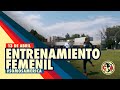 Entrenamiento desde el Nido - Club América Femenil