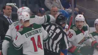 Minnesota Wild Vs New York Islanders  Scrum