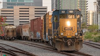 CSX Industrial Switching in Downtown Tampa!