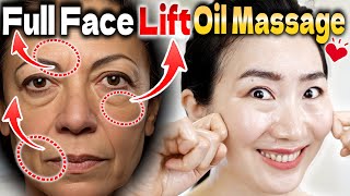 Face Oil Massage that Changes your Destiny in 10 days! Tighten and Brighten Mat