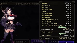 幻影戦争　裁きの試練　ボスバトルノーマル@FFBE幻影戦争