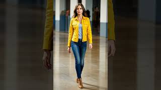 Bright and Bold: The Yellow Blazer Look