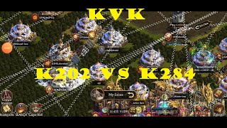 KvK 202 vs K284 | Guns of Glory