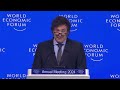 Special address by Javier Milei, President of Argentina ｜ Davos 2024 ｜ World Economic Forum