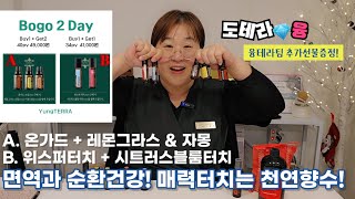 [도테라보고] 천연의 아로마오일로 면역과 순환건강을! 매력터치는 인생향수를! (온가드 레몬그라스 자몽 위스퍼터치 시트러스블룸터치)