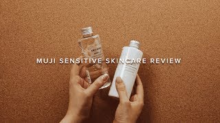 MUJI SENSITIVE SKINCARE REVIEW: LIGHT TONING WATER, MOISTURIZING MILK | Winny