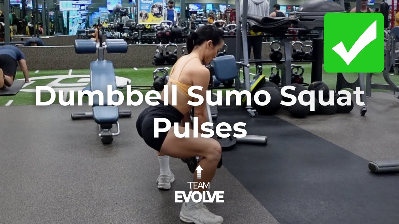 Dumbbell Sumo Squats