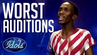 OUCH! Worst & Funniest Auditions EVER on Idols South Africa! Idols Global