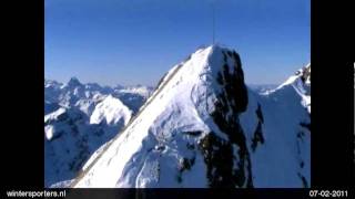 Gstaad Glacier 3000 webcam time lapse 2010-2011