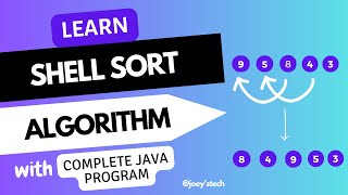 Shell sort | Sorting algorithms | Data Structures \u0026 Algorithms | Clear explanation with Java code