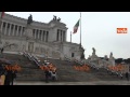 ALTARE DELLA PATRIA - I CORAZZIERI PRONTI ALL'ARRIVO DI MATTARELLA - Insediamento Presidente