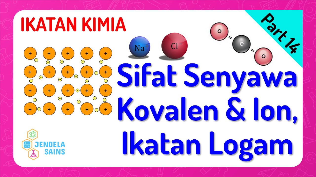 Ikatan Kimia • Part 14: Sifat Senyawa Ion Dan Kovalen, Ikatan Logam ...