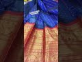 kanchi kuppadam pattu sarees with checks small buta 9014168345