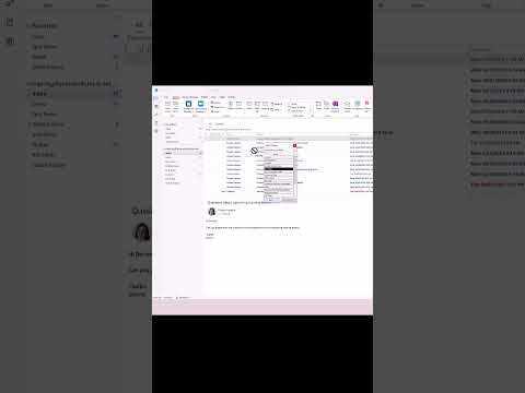 Easy Way to Change Your Outlook Inbox Columns!  #shorts