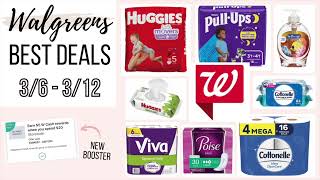 8 BEST WALGREENS DEALS (3/6-3/12) 🔥 FIRE DEALS ON DIAPERS \u0026 PAPER PRODUCTS!!