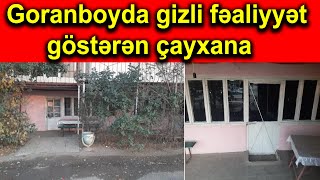 Goranboyda gizli fəaliyyət göstərən çayxana aşkarlandı  Son xeberler bugun 2020