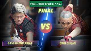 BASETH MOCAIBAT VS BINH CHUAN | FINAL | 99 BILLIARDS OPEN CUP 2024 #billiards #highlights #nineball