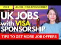 [NEW] Jobs in UK with Visa Sponsorship 2024 🇬🇧 | UK Companies offering Visa Sponsorship