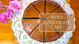 The Most Delicious Keto Chocolate Cake
