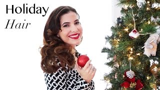 Holiday Waves Hair Tutorial Rachel Talbott | Beauty | Theodore Leaf