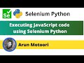Executing JavaScript code using Selenium Python (Selenium Python)
