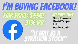 Facebook Stock : Why I'm buying this Undervalued Growth Stock : Best Stocks to Buy Now