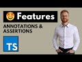 Type inference, Type annotation and Type assertion in TypeScript