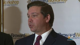 'Some Of This Stuff Just Takes Time', Gov. Ron DeSantis On Fixing South Florida's Waterways
