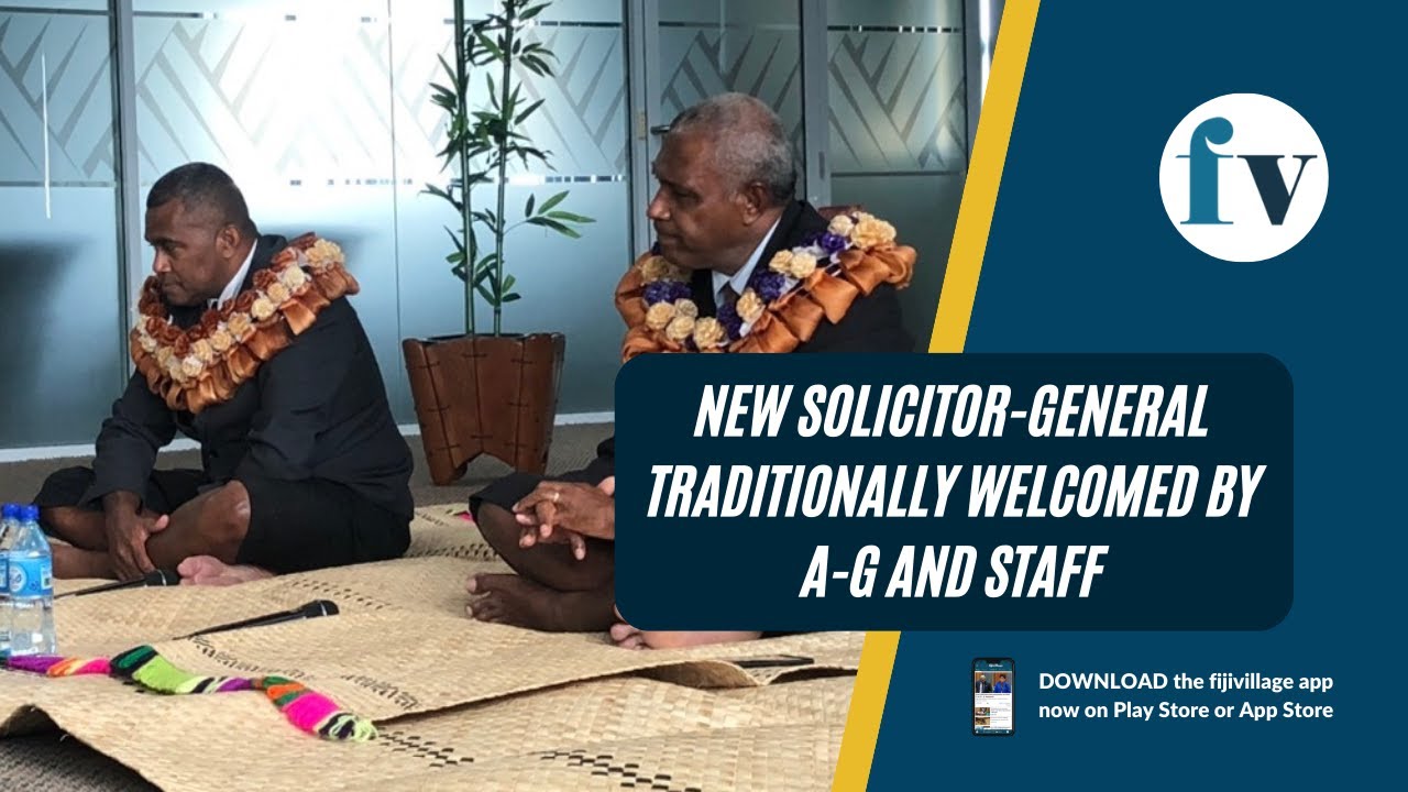 New S-G Ropate Green Lomavatu traditionally welcomed by A-G and staff | 15/02/2023