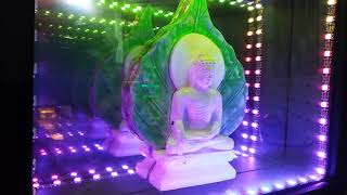 ලංකාවේ නිශ්පාදිත Infinity mirror budhdha stature srilanka