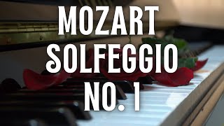 Mozart: Solfeggio, K393 / 385B, No. 1 in C Major - Burhan Erdemir