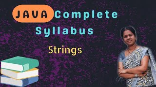 Strings in java || 29 ||JAVA COURSE in telugu