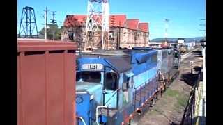 TFM GP38-2 #1119, 1131 - AC44CW #2621.wmv