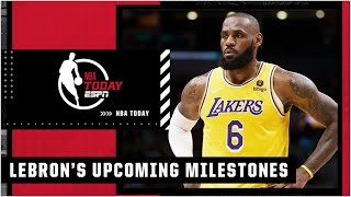 LeBron James’ UPCOMING MILESTONES: Which will he pass this year?! | NBA Today