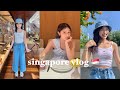 Singapore Travel Vlog 🇸🇬 48 HOURS FOOD HUNTING IN MBS 🥓🍔🦞🍗🍜