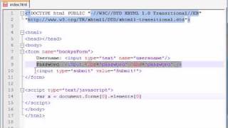 Beginner JavaScript Tutorial - 39 - Accessing Form Elements