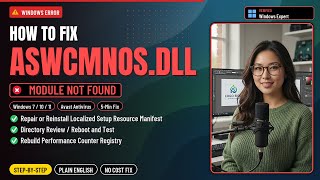 Fix aswcmnos.dll Security Error!
