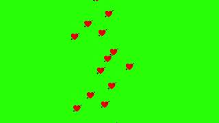 Heart With Arrow Emoji Emotions Effect Green Screen Motion Graphics 4k 30fps Copyright Free