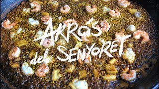 Arrós del senyoret / Shelled seafood paella (authentic Valencian recipe)