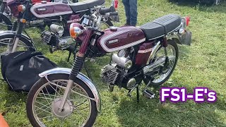 Yamaha FS1-E 'Fizzy' Hill Climb Event, Gathering Scamblesby Lincs