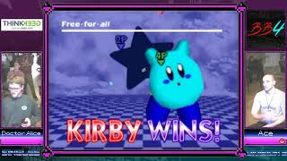 BB4 [SSB64] - Doctor Alice (Kirby) vs Ace (Pikachu) - Division 2 Pools