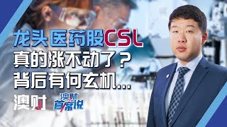 龙头医药股CSL真的“涨不动”了？背后有何玄机？