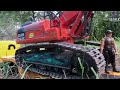 story line salvaging an abandoned hitachi excavator from the forest will it start