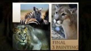 How to Paint Animal Fur In Acrylic - Advertisement for Online Paint Class