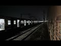 yelagiri express u0026 local train arriving at tiruvallur parallel chasing run u0026 track sounds trains