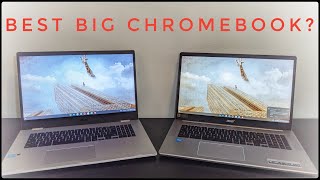 ASUS CX1700 vs Acer 317: Best BIG Chromebook?